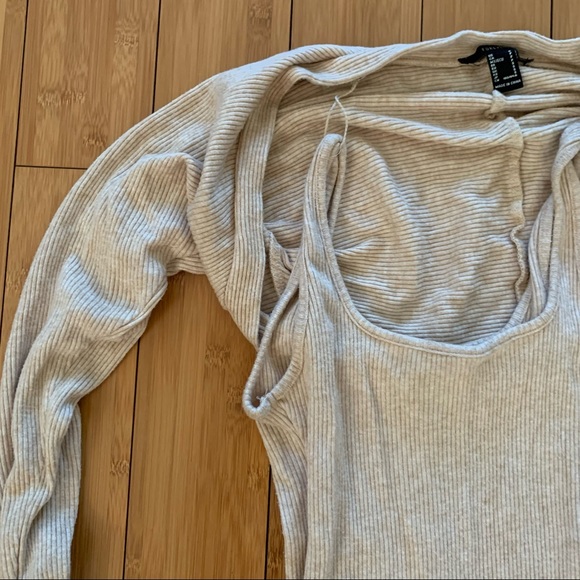 F21 dress and matching cardigan - Picture 2 of 3